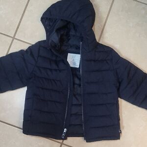 GAP Dark Puffer Jacket with Hood